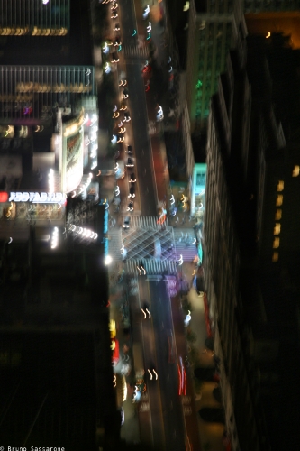 Fifth Avenue by night